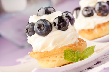 Canvas Print - Fresh fruit tart