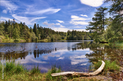 Board z aluminiowym obramowaniem Tarn Hows