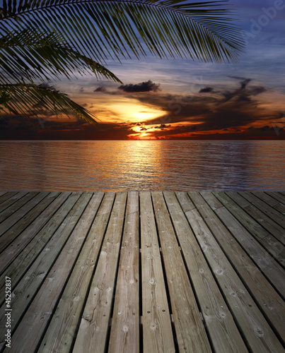 Naklejka na szybę Urlaubsimpressionen-Malediven