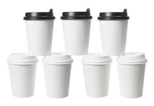 Takeaway Cups Of Coffee