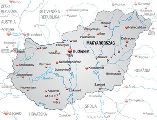  Umgebungskarte von Ungarn