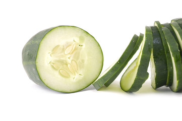 slices cucumber