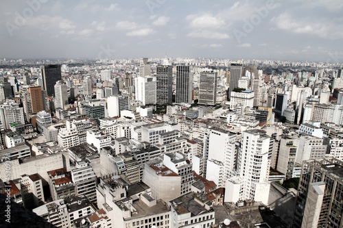 Board z aluminiowym obramowaniem Panoramę sao paulo