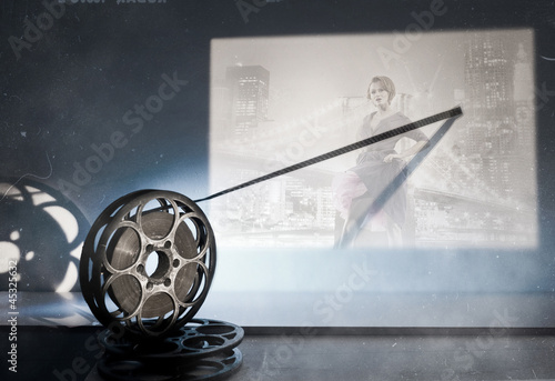 Board z aluminiowym obramowaniem Kino