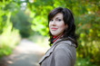© JackF - brunette woman in september park
