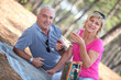 © auremar - Senior couple enjoying romantic picnic