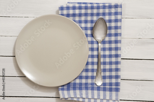 Board z aluminiowym obramowaniem Płyta z łyżką i szmatką