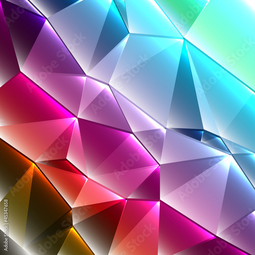 Naklejka na szybę geometric style shiny abstract background