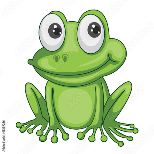 Naklejka na kafelki a frog