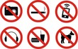 Zakazy znaki