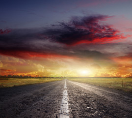 Wall Mural - Open Road