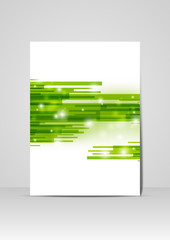 Wall Mural - Green business design