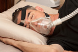 Fototapeta  - Sleep Apnea and CPAP