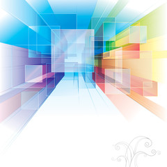 Aufkleber - Abstract background for interior or architecture.