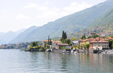 Sticker - Tremezzo town at the famous Italian lake Como