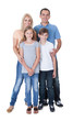 © Andrey Popov - Portrait Of Happy Family On White Background
