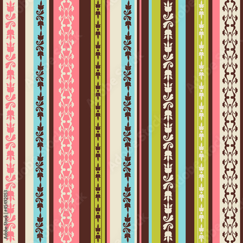 Naklejka na szybę color pattern with ornaments