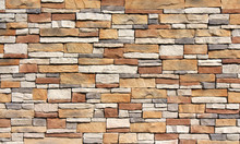 Stacked Stone Wall 