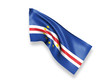 Cape Verde Waving Flag
