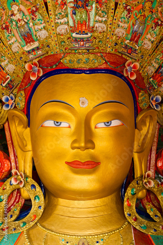 Obraz na płótnie canvas dwuczęściowy "dyptyk" Maitreya buddha