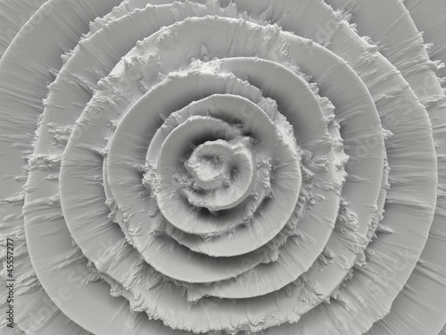 Obraz w ramie abstract white radial background