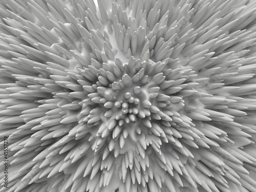 Naklejka - mata magnetyczna na lodówkę abstract white tips background