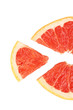 © Africa Studio - Slice of grapefruit isolated on white