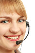 © shefkate - A friendly customer service girl with a headset