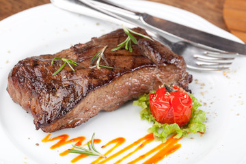 Wall Mural - Grilled sirloin steak