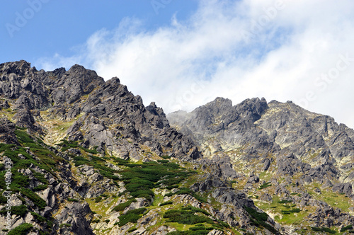Board z aluminiowym obramowaniem Góry - wysokie Tatry, Słowacja