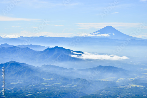 Dekoracja na wymiar  gora-fuji-widziana-z-yatsugatake-latem