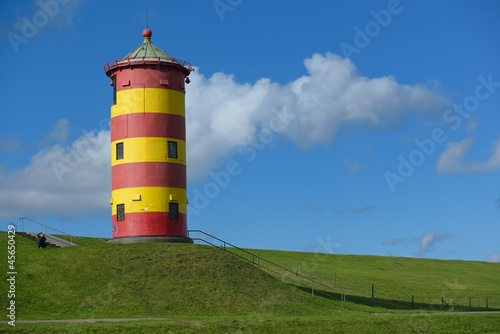 Board z aluminiowym obramowaniem Latarnia morska pilsum ostfriesland otto's latarnia morska