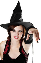 Halloween Witch Pointing On You
