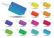 © Jérôme Rommé - étiquettes multicolore concept
