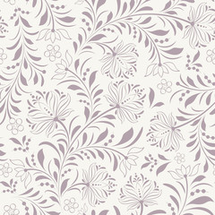 Wall Mural - Floral background