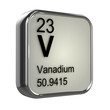 3d Periodic Table - 23 Vanadium
