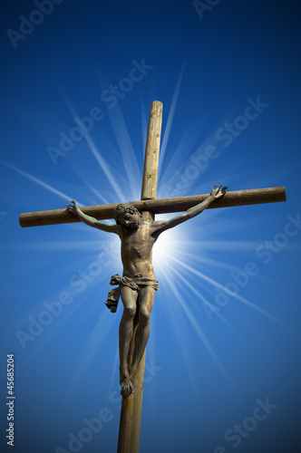 Fotoboard na płycie Ukrzyżowanie - Jezus na krzyżu