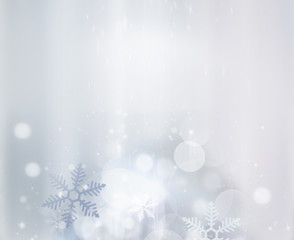 Wall Mural - Abstract winter background