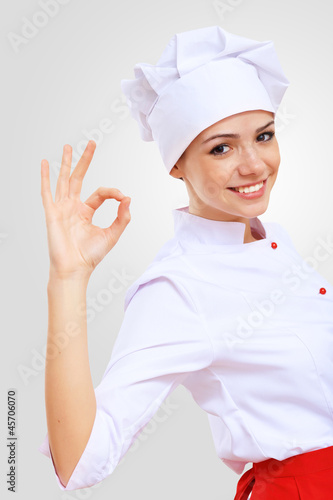 Fotoboard na płycie Portret kucharza