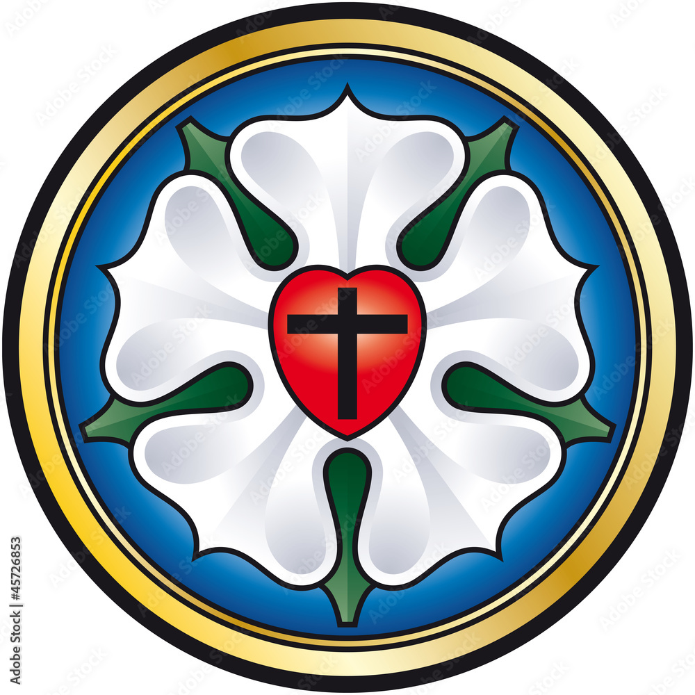 Lutherrose Zum Ausmalen