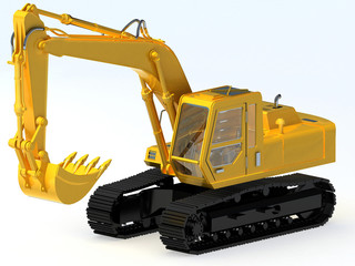 Wall Mural - bulldozer