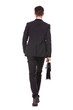 © Viorel Sima - back view of a business man holding a briefcase and walking