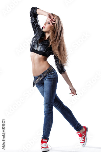 Plakat na papierze fotorealistycznym Tancerz