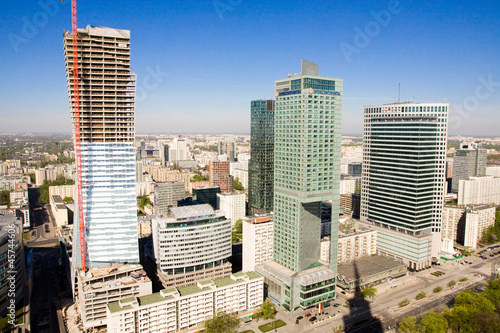 Naklejka samoprzylepna Warszawa. polska