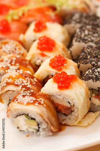 Tapeta ścienna Zestaw sushi