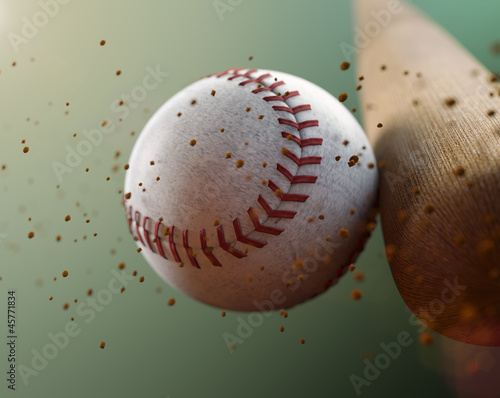 Naklejka na szybę baseball