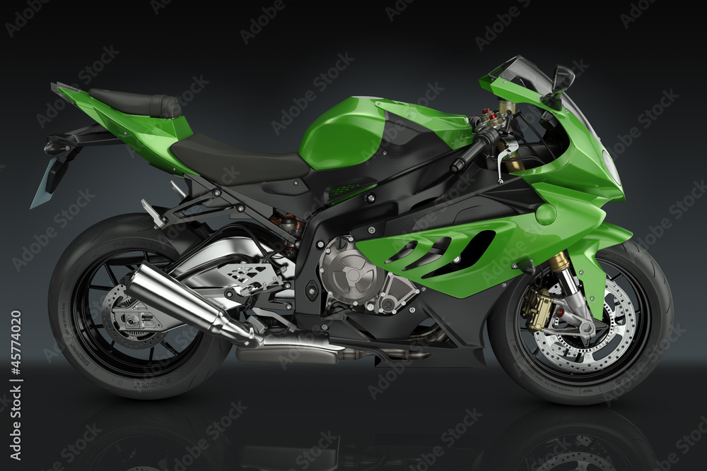 zielony-motor-sportowy
