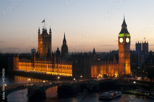 Naklejka samoprzylepna Londyn Westminster