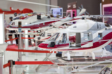 Three Miniature Helicopter