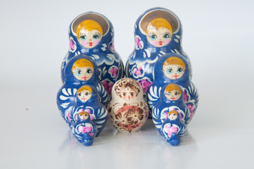 Wall Mural - Russian national souvenir - matryoshka